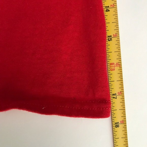 Don't Be A Wiener Sausage Party Red Short Sleeve T Shirt Mens Size 3XL - Picture 6 of 9